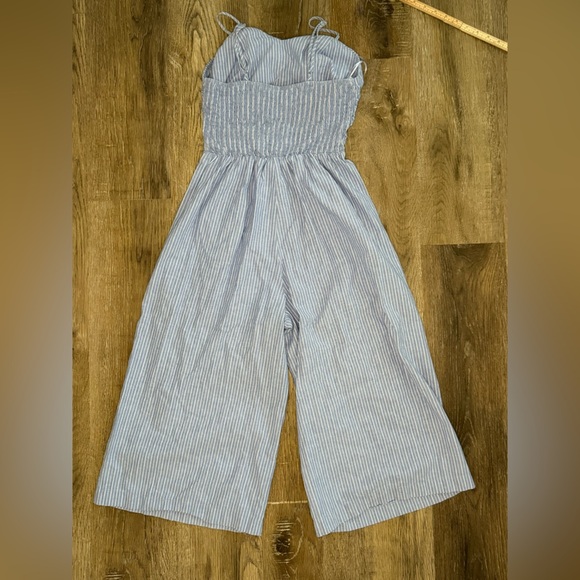 L’atiste Blue and white stripe Jumpsuit - Picture 4 of 8